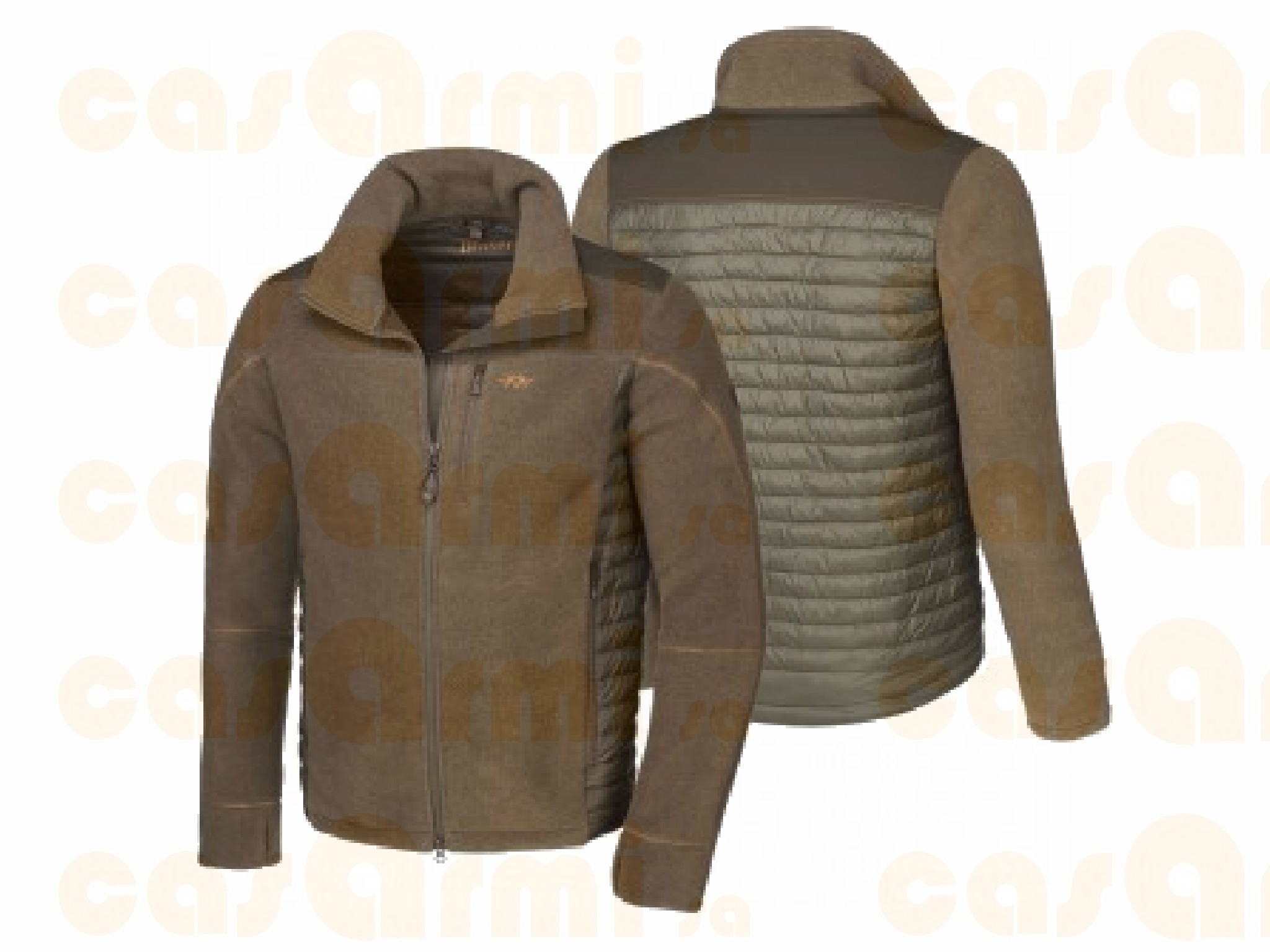 Blaser giacca Fleece Sportiv marrone 3XL 